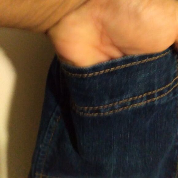 Overall Denim Jeans Size Large - Picture 6 of 11